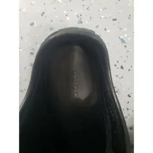 Gucci | Shoes | Gucci Black Tennis Shoes Unisex In Size 55  display picture 3